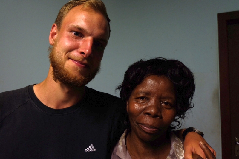 Zodwa und ich zum Abschied